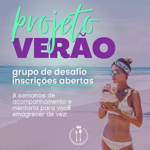 Imagem de capa para o Evento online Desafio de Emagrecimento Verão