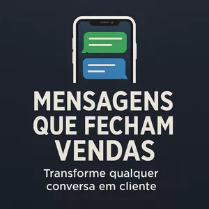 Imagem de capa para o Curso online 💬 Mensagens que Fecham Vendas