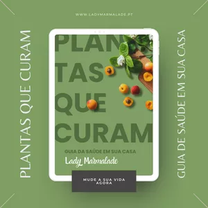 Imagem de capa para o Ebook Plantas que Curam - Guia de Saúde pela Natureza