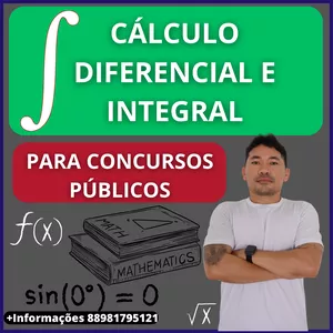 Imagem de capa para o Curso online Cálculo Diferencial e Integral Aplicado à Preparação para Concursos de Professor