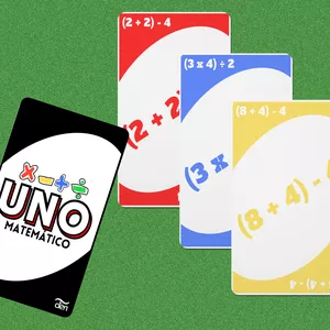 Imagem de capa para o Ebook UNO MATEMÁTICO - EXPRESSÕES NUMÉRICAS