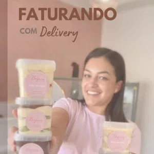 Imagem de capa para o Ebook Faturando com Delivery