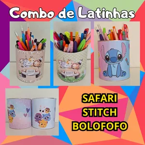 Imagem de capa para o Ebook Combo de artes para Latinha 🩷🌈🥳