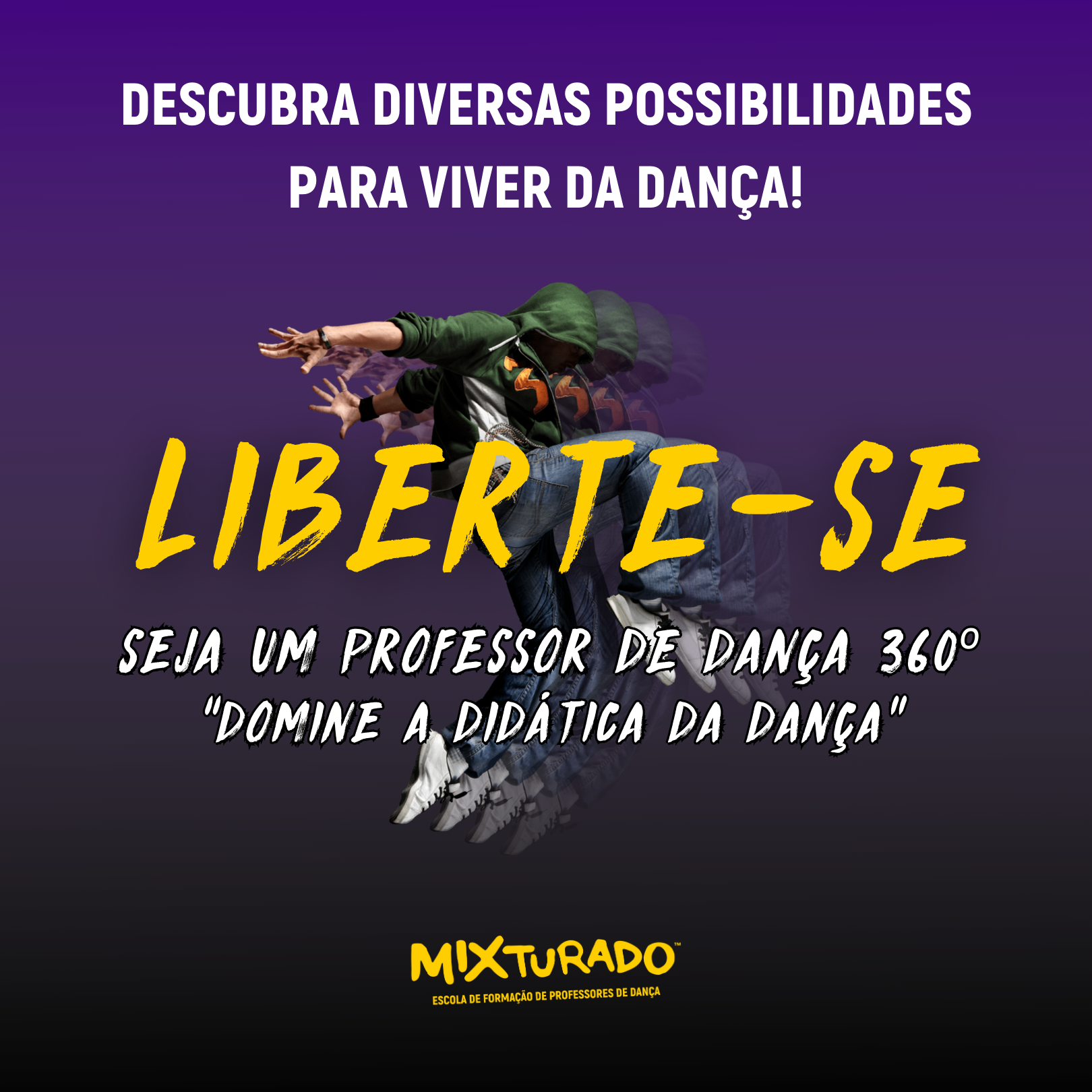 Imagem de Professor de Dança 360º - Domine a Didática da Dança (Escola MIXTURADO™) criado por Clínica Saúde do Ser Ltda na hotmart