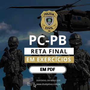 Imagem de capa para o Curso online Reta Final - Polícia Civil do Estado da Paraíba - (PCPB)