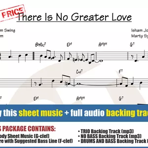 Cover image for Online course There Is No Greater Love (Sheet Music + Backing Tracks)