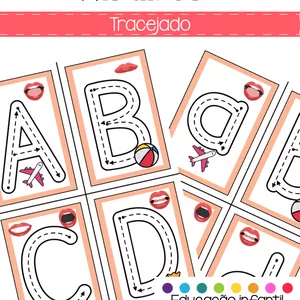 Imagem de capa para o Ebook Alfabeto tracejado
