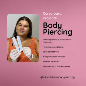 Imagem de capa para o Curso online CURSO BODY PIERCING INICIANTE
