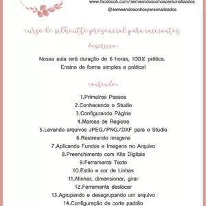 Imagem de capa para o Ebook E-Book Curso de Silhouette Básico - Portrait