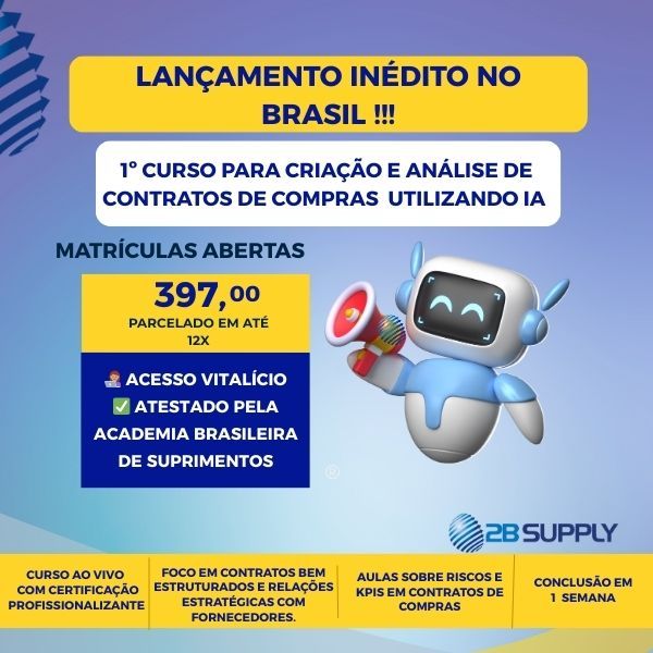 Imagem do curso Gestão de Contratos para Compradores