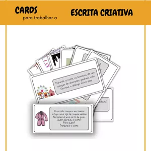 Imagem de capa para o Curso online Cards para exercícios de Escrita Criativa
