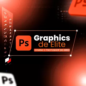 Imagem de capa para o Curso online Graphics de Elite - Domine o Photoshop do Zero