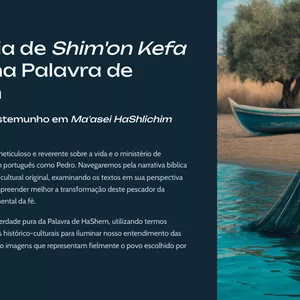 Imagem de capa para o Ebook Raízes da Fé: A Verdadeira História de Pedro Segundo as Escrituras