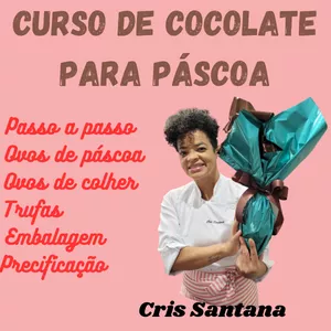 CURSO DE CHOCOLATE PARA PÁSCOA por MACEDO'S CAKE