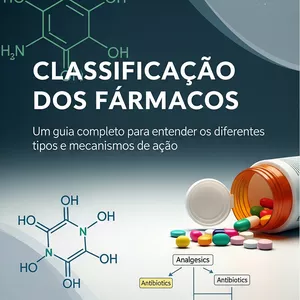 Imagem de capa para o Ebook Classificação dos Fármacos para Concursos e Residências