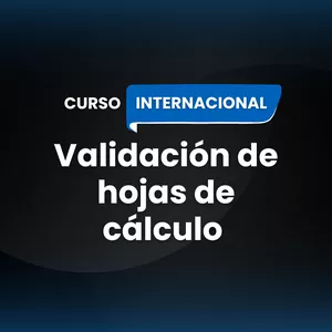 Imagen de portada para Curso online Curso Int. Validación de hojas de cálculo en el sector farmacéutico