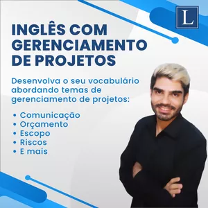 Imagem de capa para o Curso online Inglês com Gerenciamento de Projetos