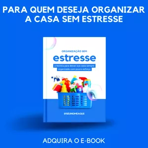 Imagem de capa para o Ebook Casa Organizada