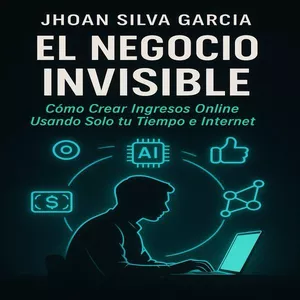 Imagen de portada para Ebook El Negocio Invisible: Cómo Crear Ingresos Online Usando Solo tu Tiempo e Internet.