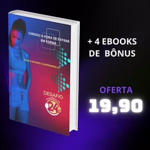 Imagem de capa para o Ebook Emagreça em 24 dias