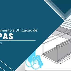 Imagem de capa para o Ebook Tudo o que você precisa saber sobre rampas segundo a  ABNT NBR 9050:2020
