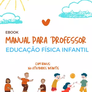 Imagem de capa para o Ebook Manual para Professor de Educação Física Infantil 