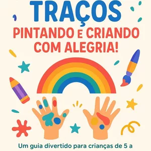 Imagem de capa para o Ebook Pintando com Alegria