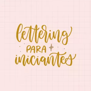 Imagem de capa para o Curso online Lettering para Iniciantes