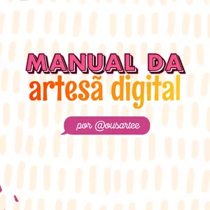 Imagem de capa para o Ebook Manual da Artesã Digital
