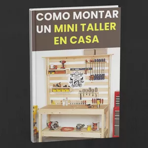 Imagen de portada para Ebook Tu taller de carpinteria en casa: Como montarlo en un espacio pequeño (LIBRO PDF)
