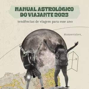 Imagem de capa para o Curso online Manual astrológico para viajantes - Tendências de viagem para 2023 