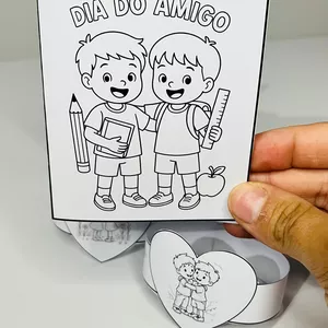 Imagem de capa para o Ebook Cartão dia do amigo
