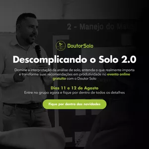 Imagem de capa para o Curso online Descomplicando o Solo 2.0
