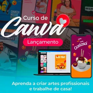 Imagem do curso Curso de Canva Completo