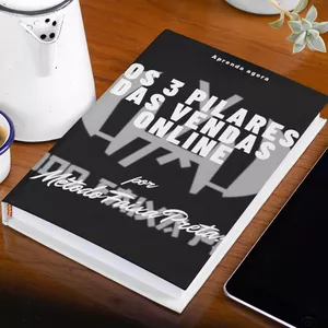 Imagem de capa para o Ebook Os 3 pilares das vendas online
