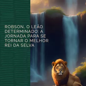 Imagem de capa para o Ebook Robson o Leão Determinado