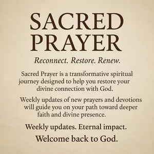 Cover image for Online course Sacred Prayer