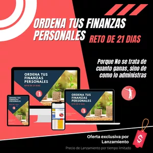 Imagen de portada para Curso online Ordena Tus Finanzas Personales: Reto de 21 Días