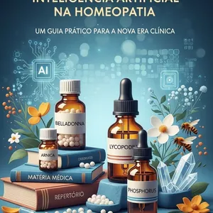 Imagem de capa para o Ebook Ebook - Inteligência Artificial na Homeopatia