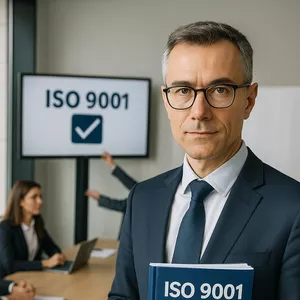 Cover image for Online course Curso Exclusivo: ISO 9001:2026 – Nova Revisão para Líderes e Engenheiros  (Turmas em Inglês)