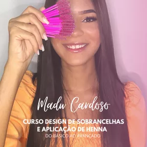 Imagem de capa para o Curso online Curso design de sobrancelhas e aplicação de henna