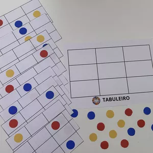 Imagem de capa para o Ebook Jogo Tabuleiro das Cores