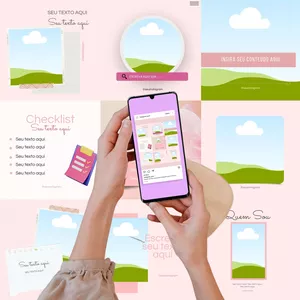 Imagem de capa para o Curso online Pack Canva - Todos os Nichos 