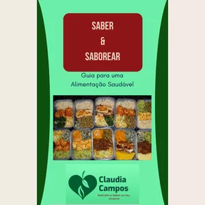 Imagem de capa para o Ebook Saber e Saborear: Guia para uma Alimentação Saudável