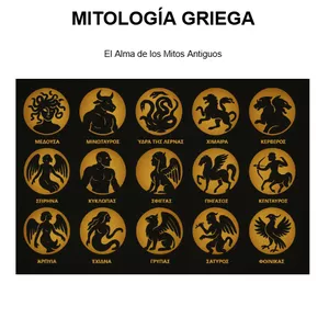 Imagen de portada para Ebook Criaturas y Símbolos de la Mitología Griega