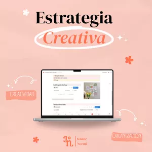 Imagen de portada para Ebook Plantilla Notion: Estrategia Creativa 