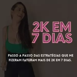 Imagem de capa para o Ebook 2k em 7 dias