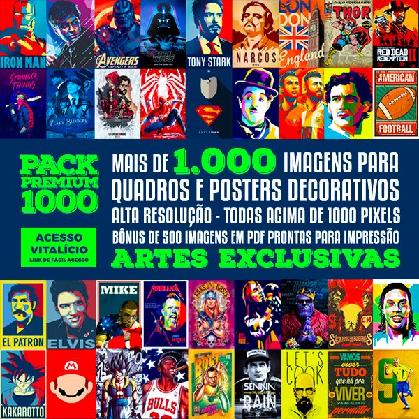 1000 Artes Para Quadros E Posters Decorativos Pack Imagens Premium Learn A New Skill Templates Source Codes Hotmart