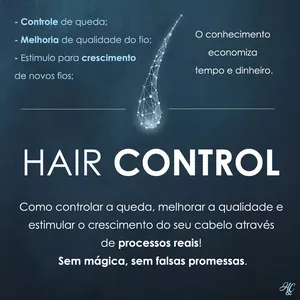 Imagem de capa para o Ebook Hair Control