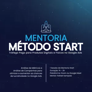 Imagem de capa para o Serviço online Mentoria Método Start - Tráfego Pago Para Afiliados